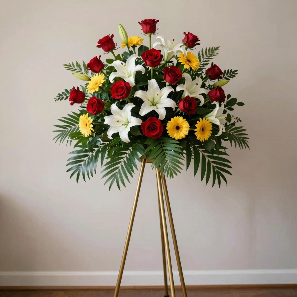 Standing Flower Grand Opening Lux
