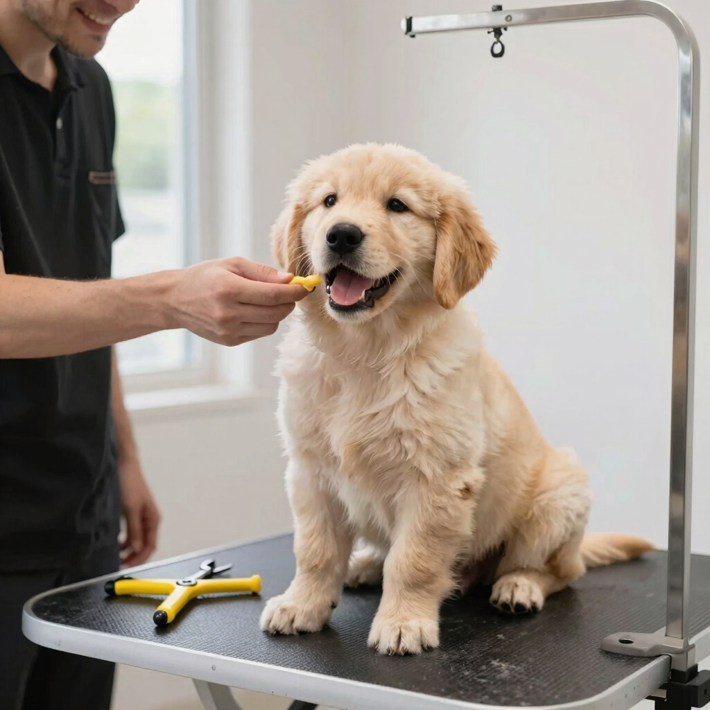 Puppy's First Grooming Intro