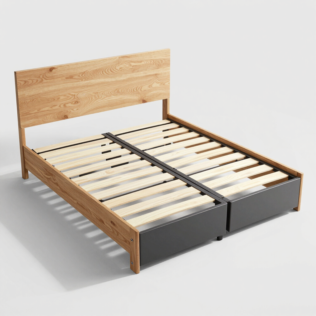 FORMA Platform Storage Bed Frame Twin XL