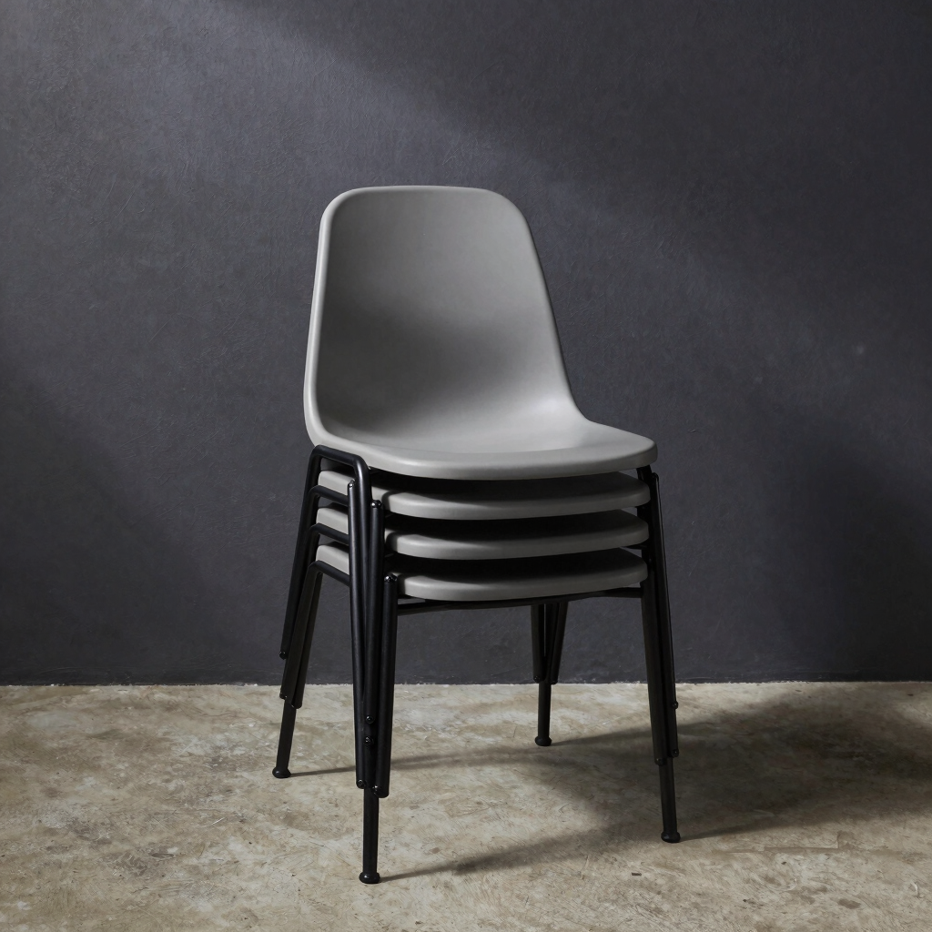 Molded Ash Resin Chair