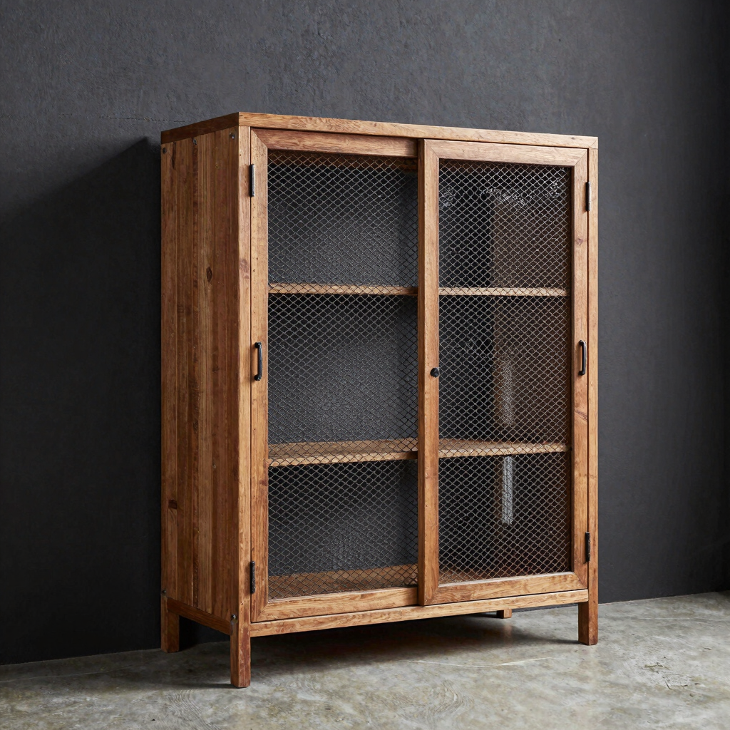 Foundry Steel Mesh Pantry