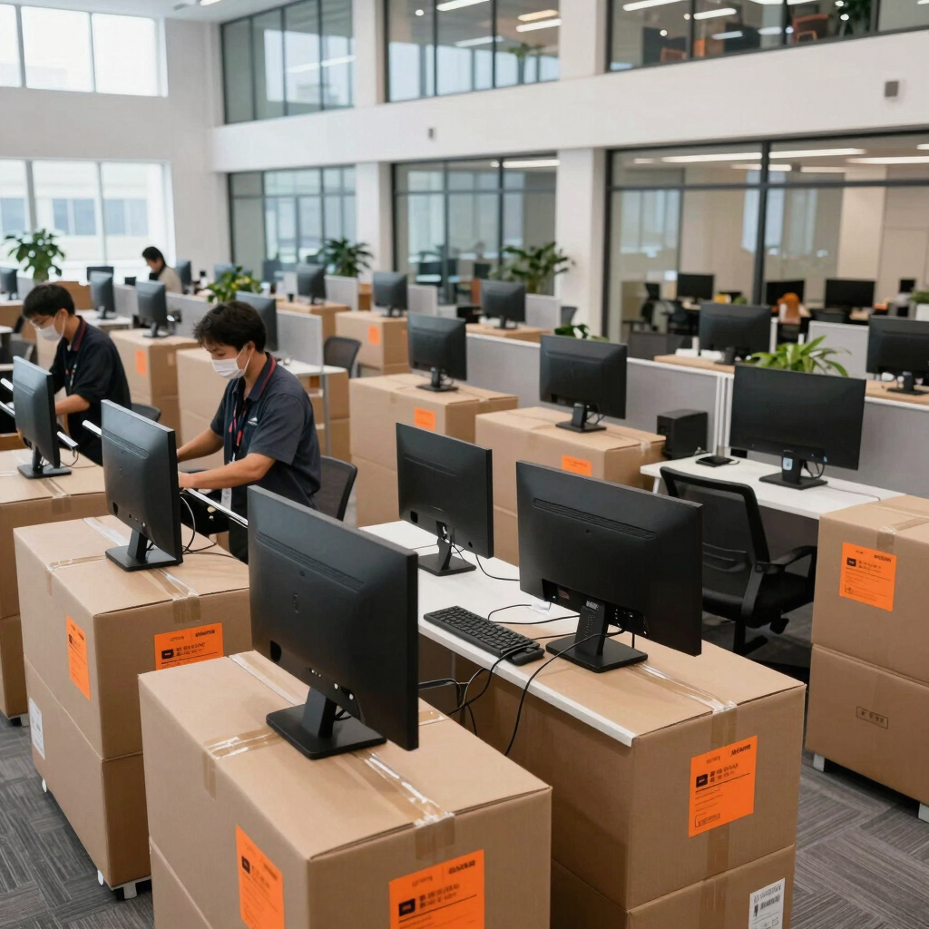 Pindahan Kantor Skala Besar