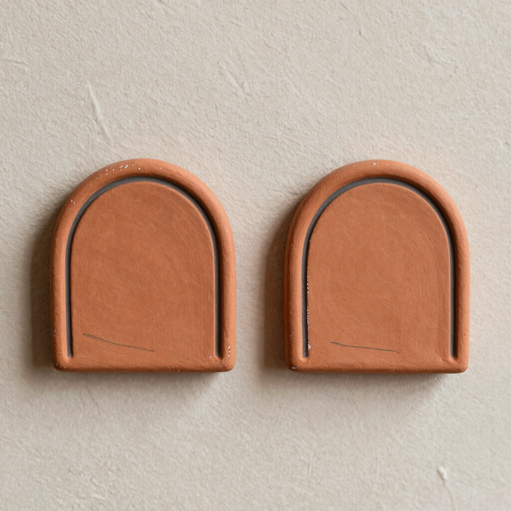 Rustic Terracotta Arch Magnets