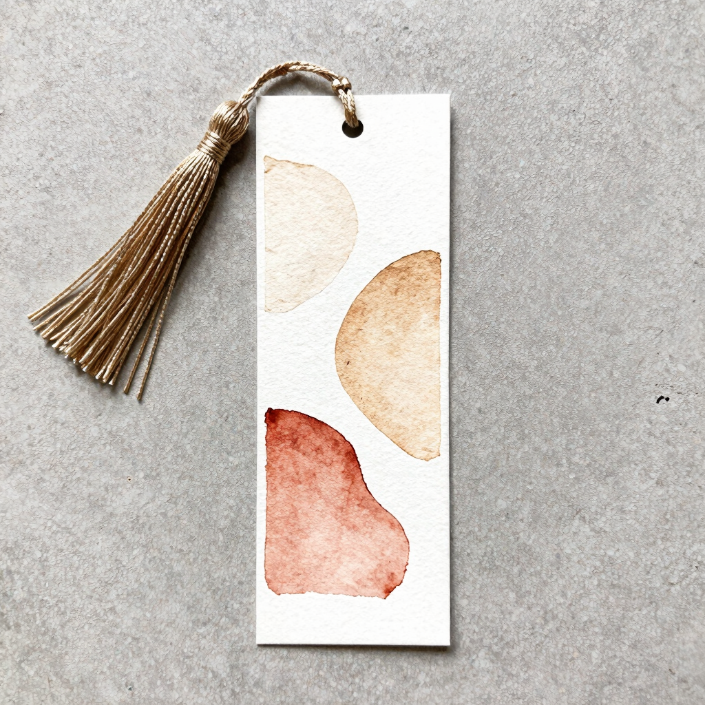 Earthy Abstract Bookmark