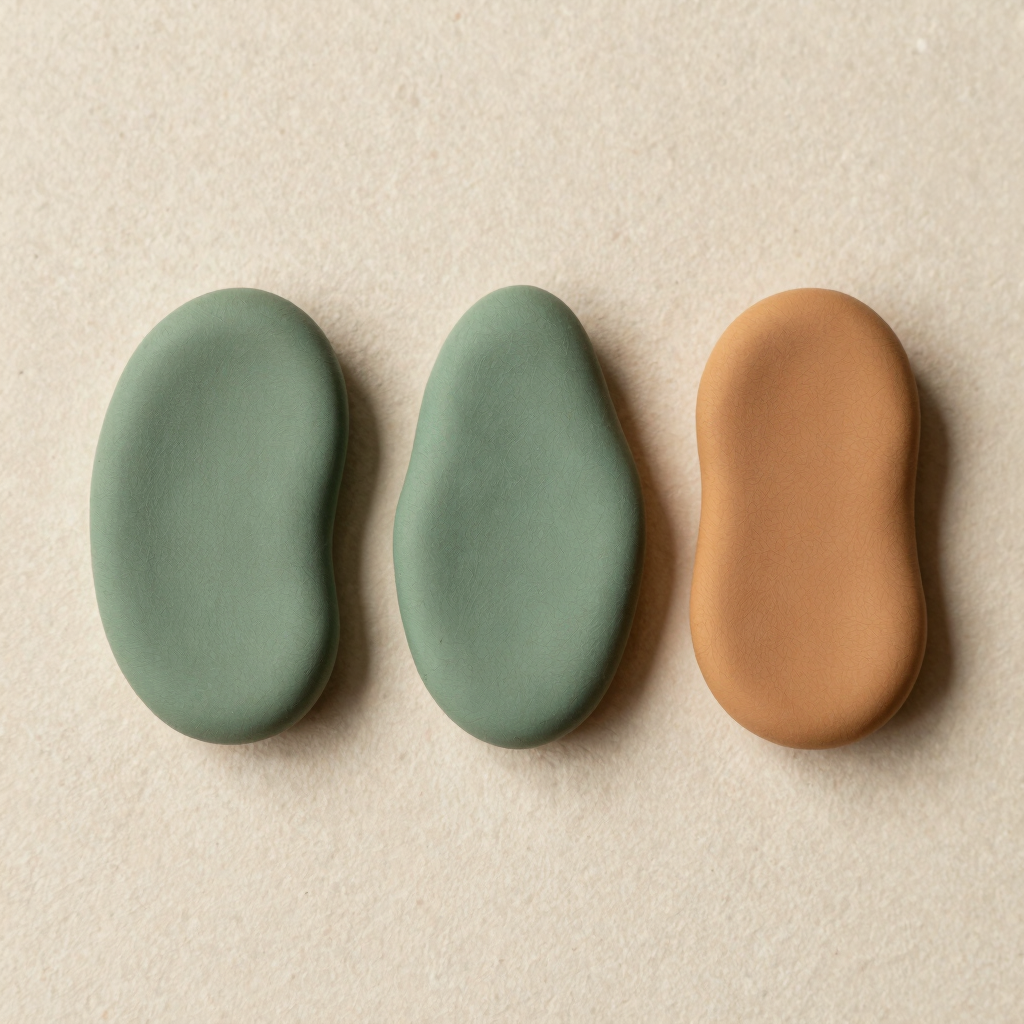 Sage and Ochre Clay Magnets