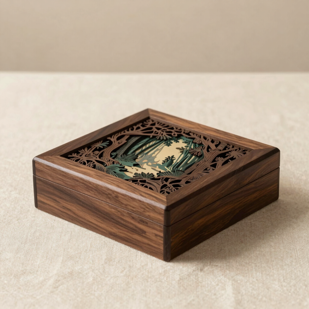 Coffret à Bijoux Forêt Enchantée