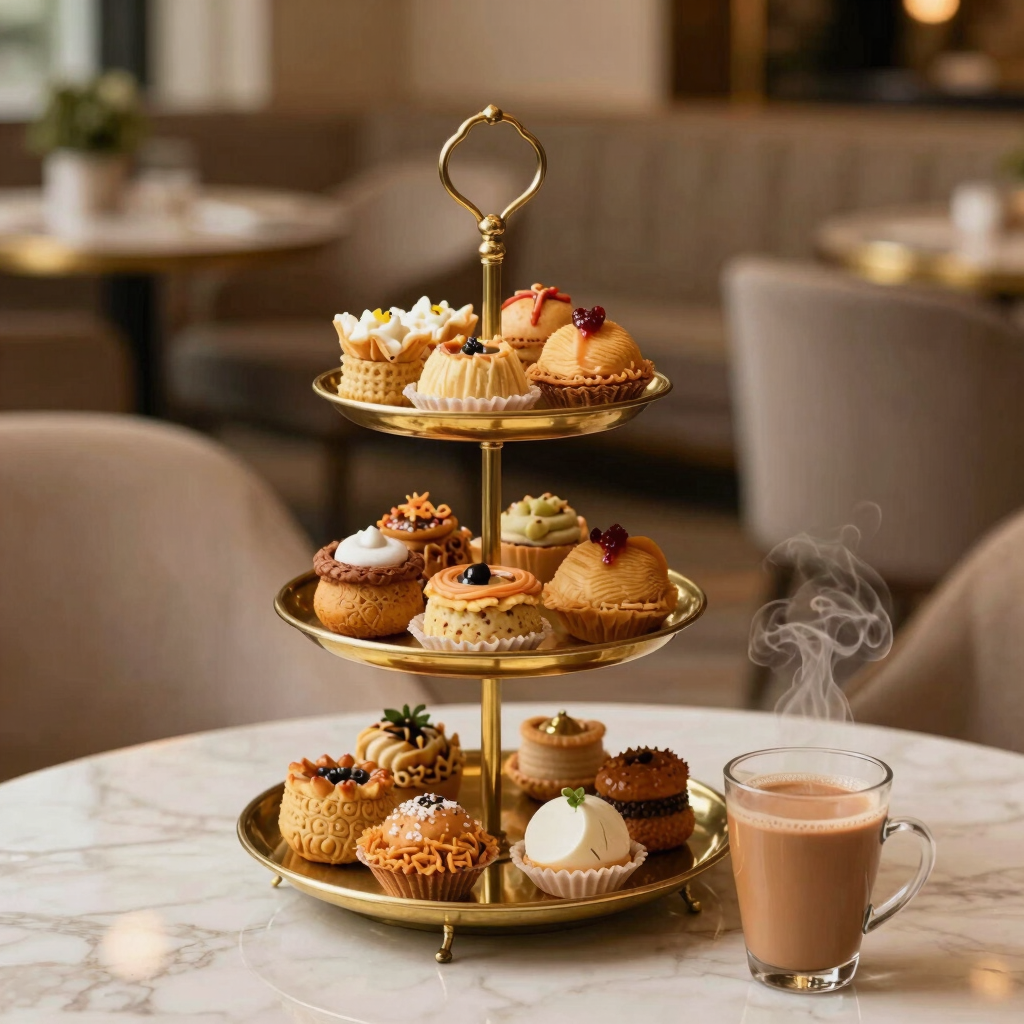 Traditional Indian High Tea
