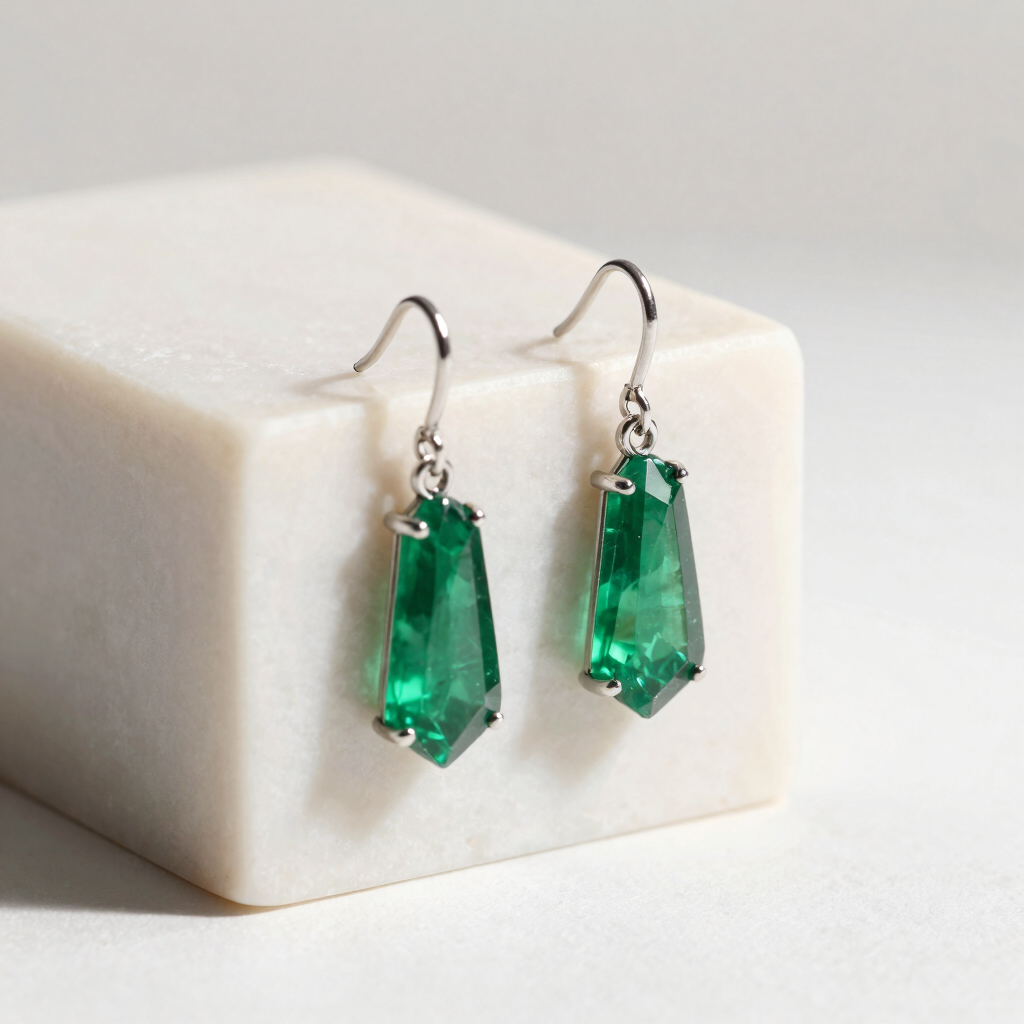 The Lucenta Signature Drop Earrings