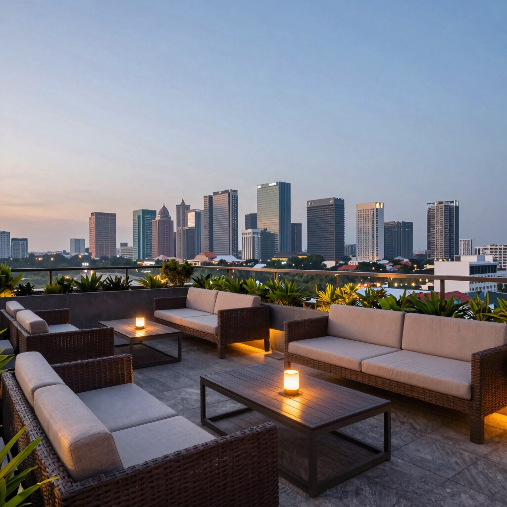 Royal Rooftop Terrace Private Viewing