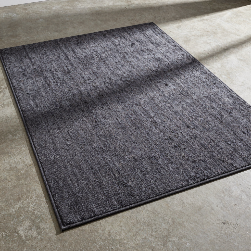 Hearth dense wool square rug