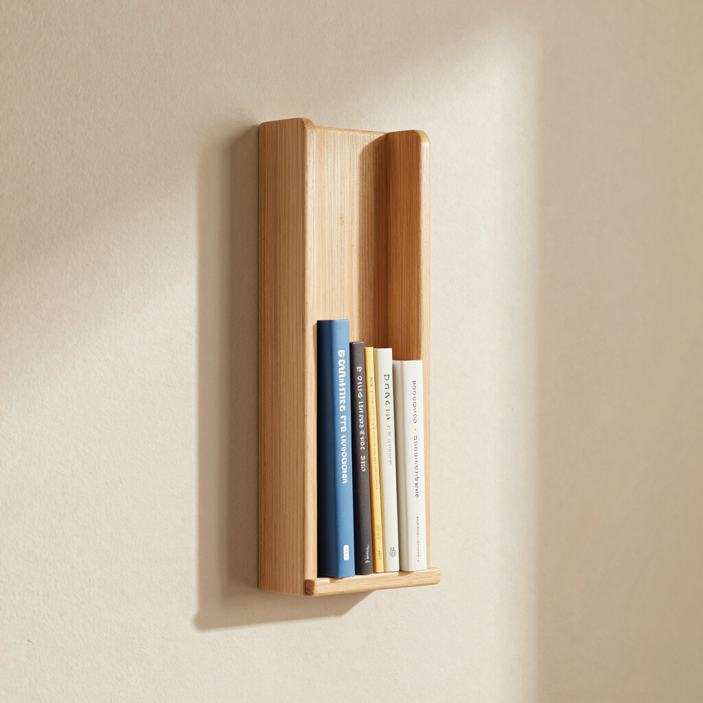Svale Narrow Wall Floating Book Rack