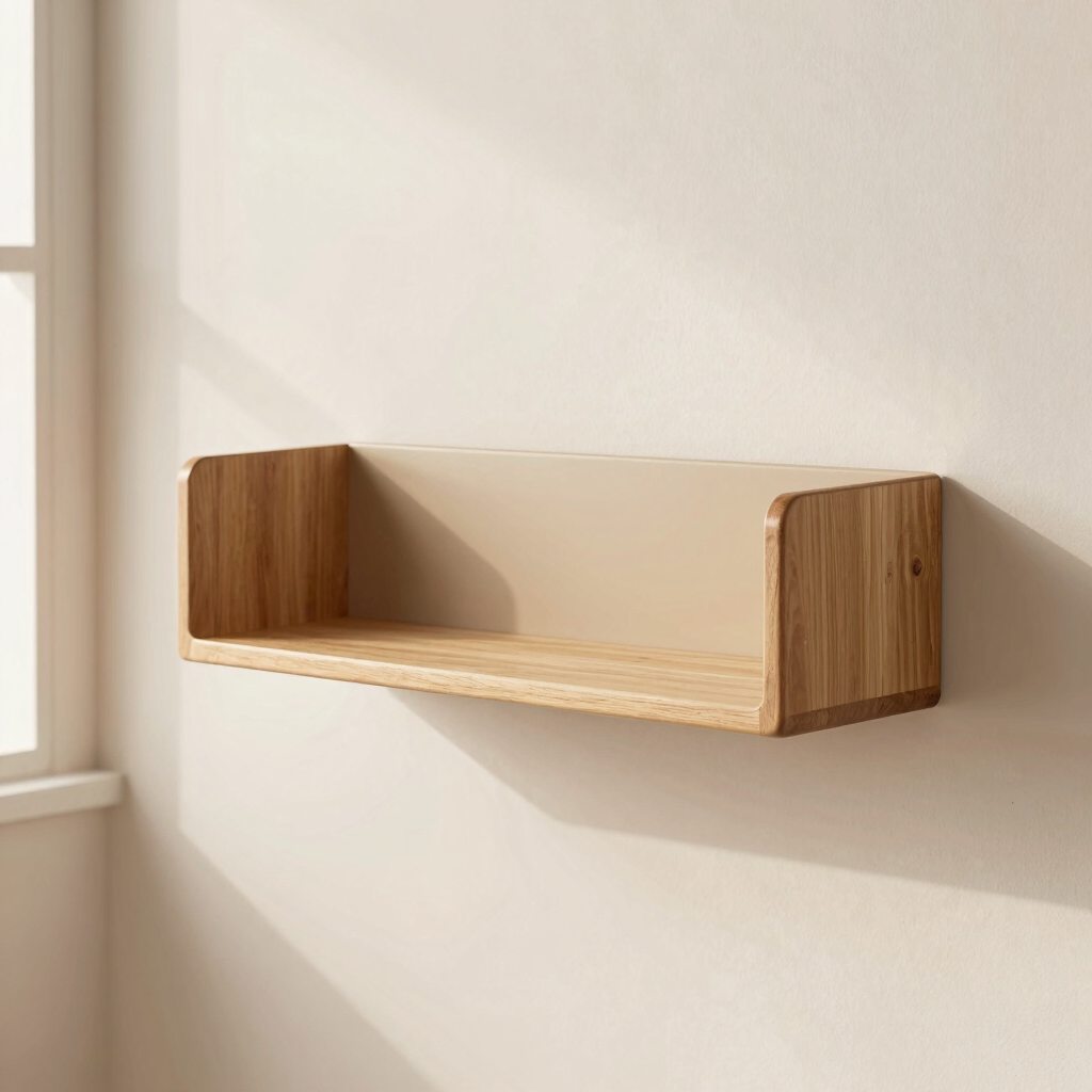 Svale Narrow Wall Rack in Warm Sand