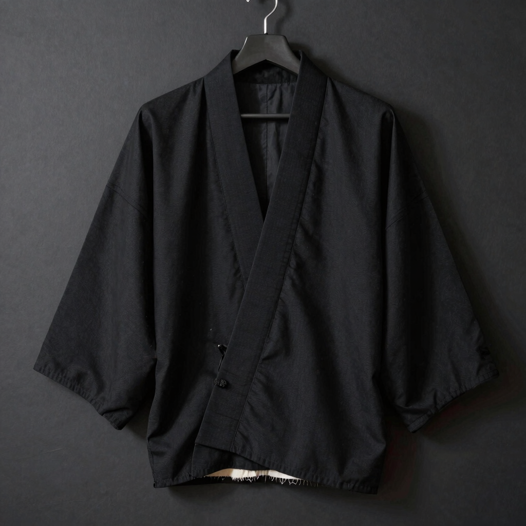 Raw Edge Kimono Jacket