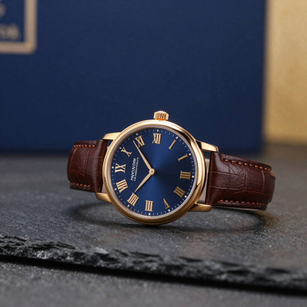 Héritage Cuir Marine