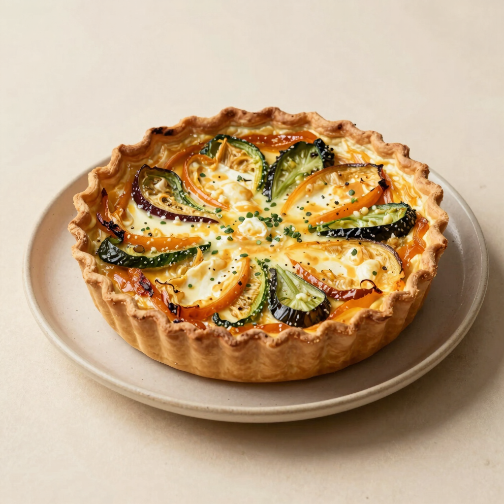 Quiche de Vegetales de Estación