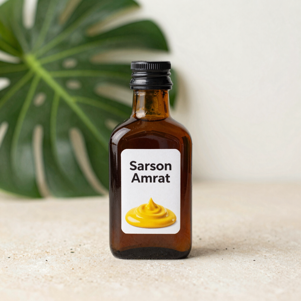 Sarson Amrit Cold-Pressed Mustard Oil