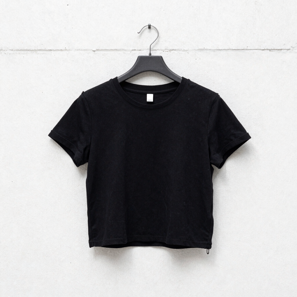 Vandal-Cut Crop Tee