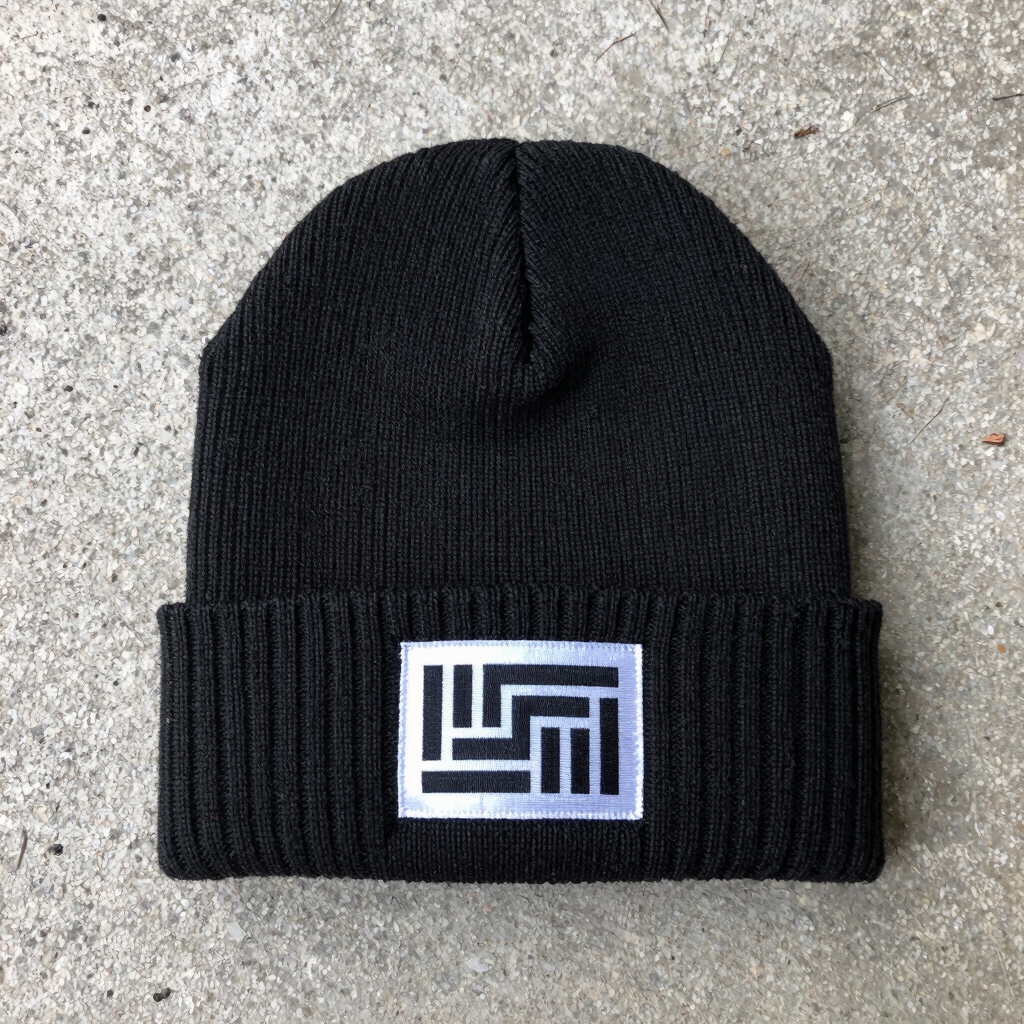 Black Knit Beanie