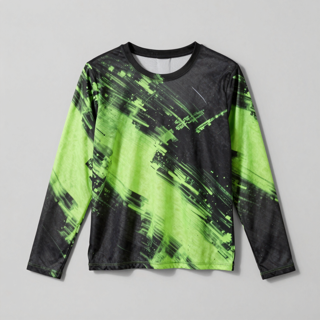 Cyber Acid Mesh Long Sleeve