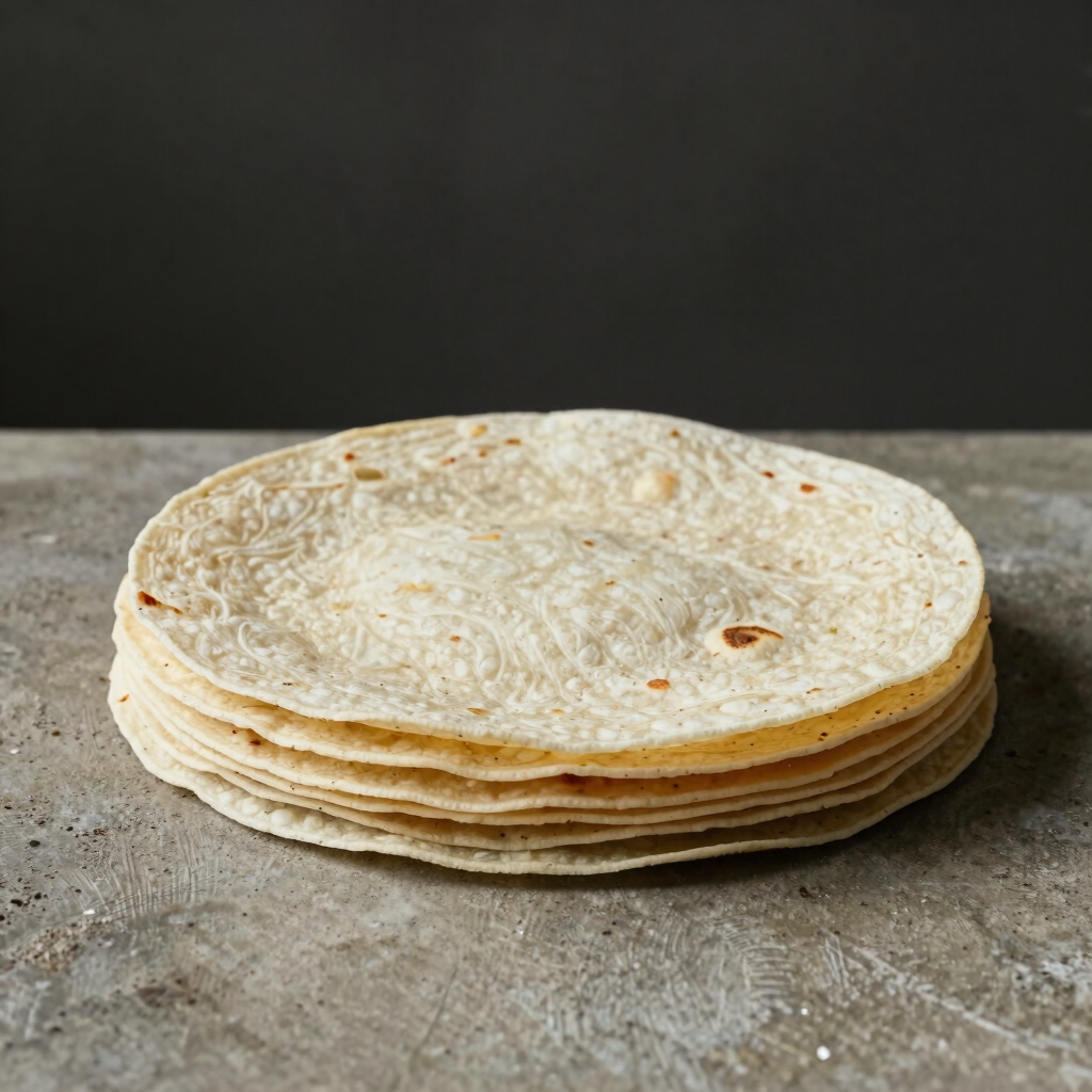 White Corn Tortillas 20cm