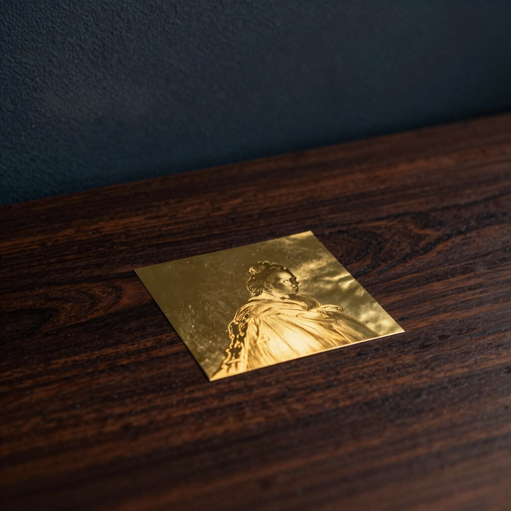 Spectacled Mascot Foil Decal