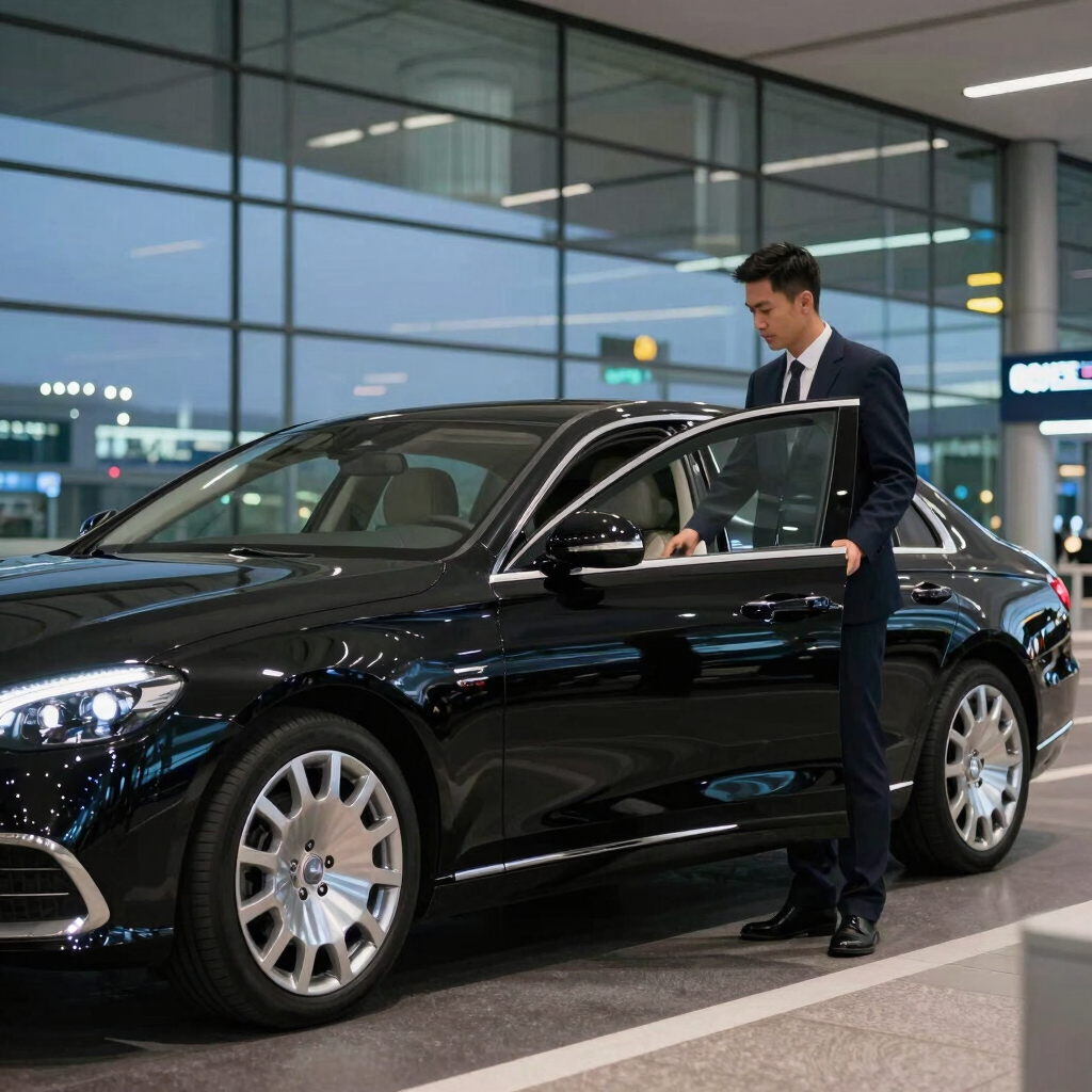 Premium-Flughafentransfer (Terminal-Direktservice)