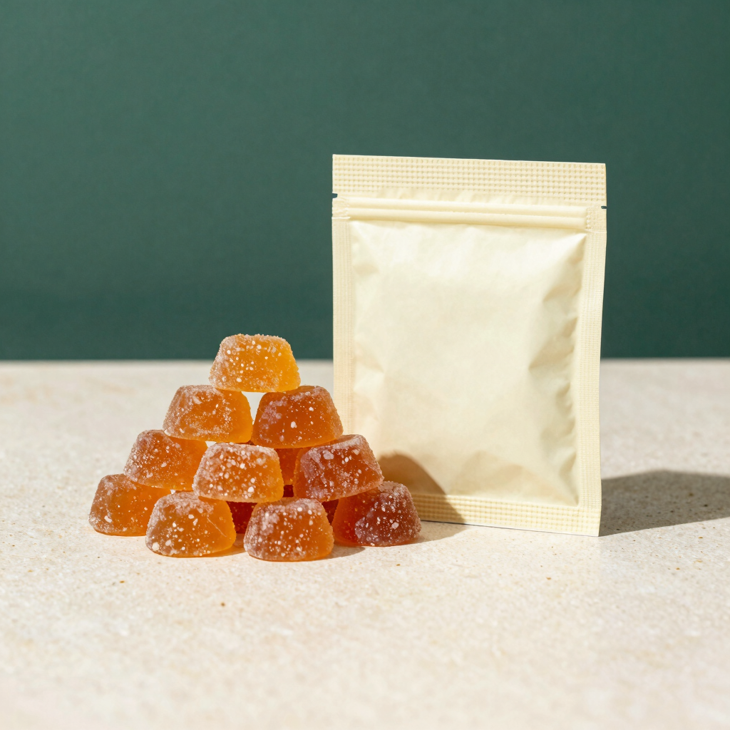 Cold-Pressed Blood Orange Gummies