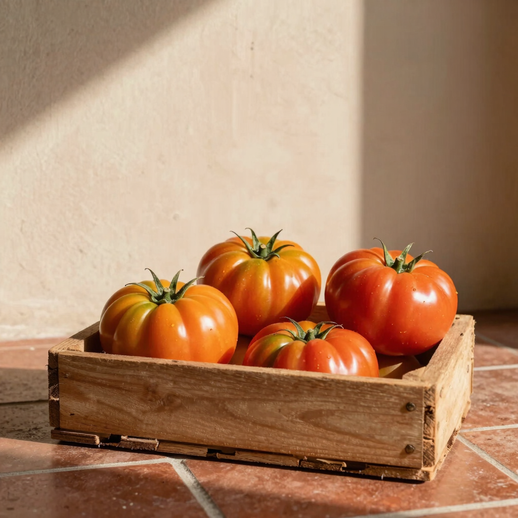 Organic heirloom Tomatoes