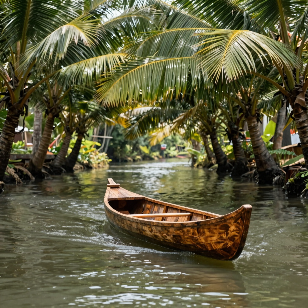 Traditional Country Canoe Ride