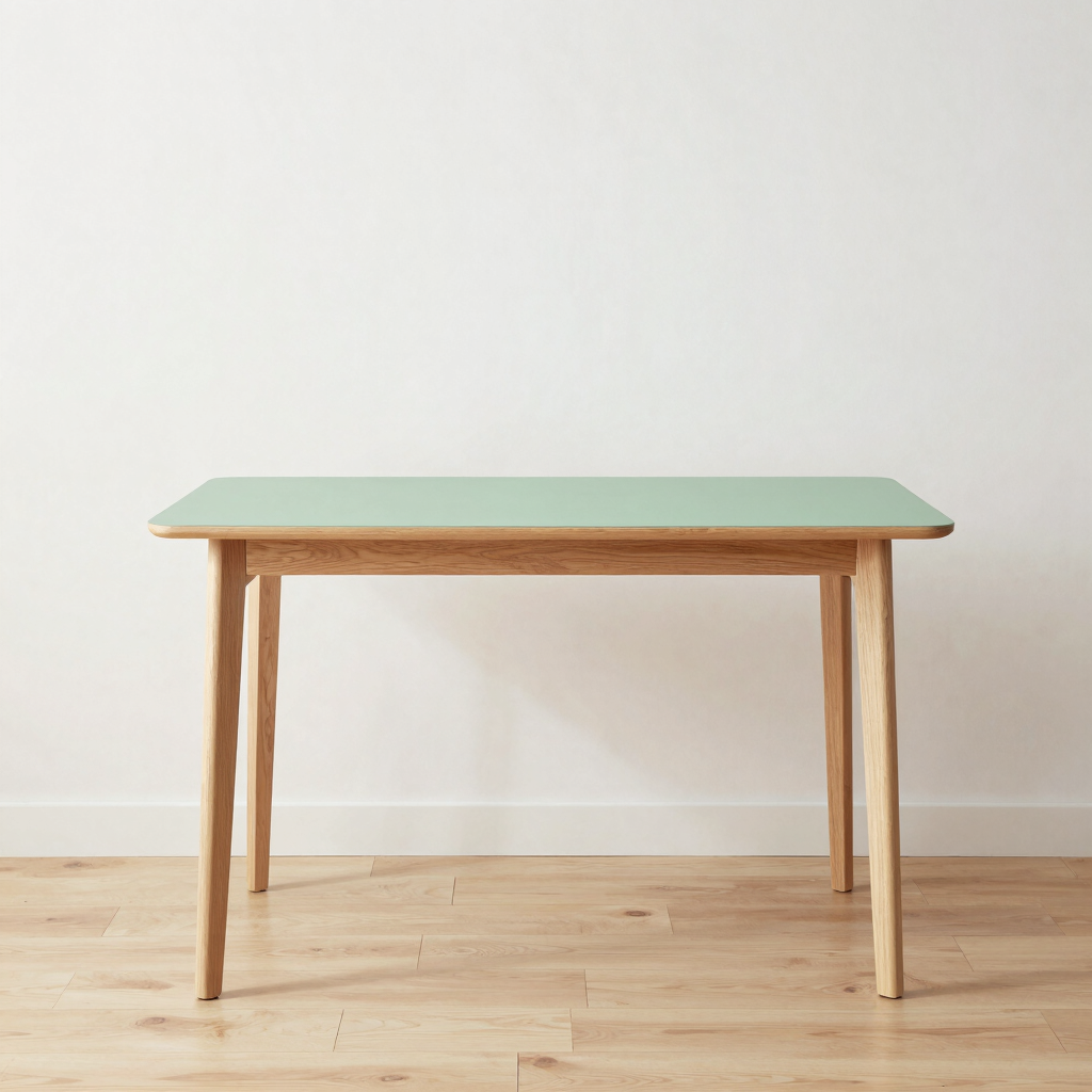 Freja Wood Gaming Desk in Sage