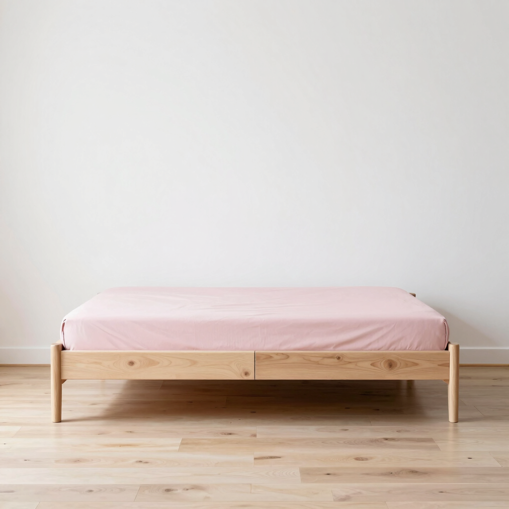 Lova Full Storage Bed in Blush