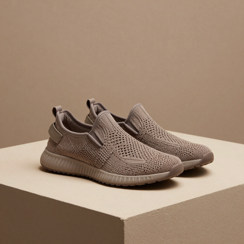 Knit Slip-On Walking Shoe