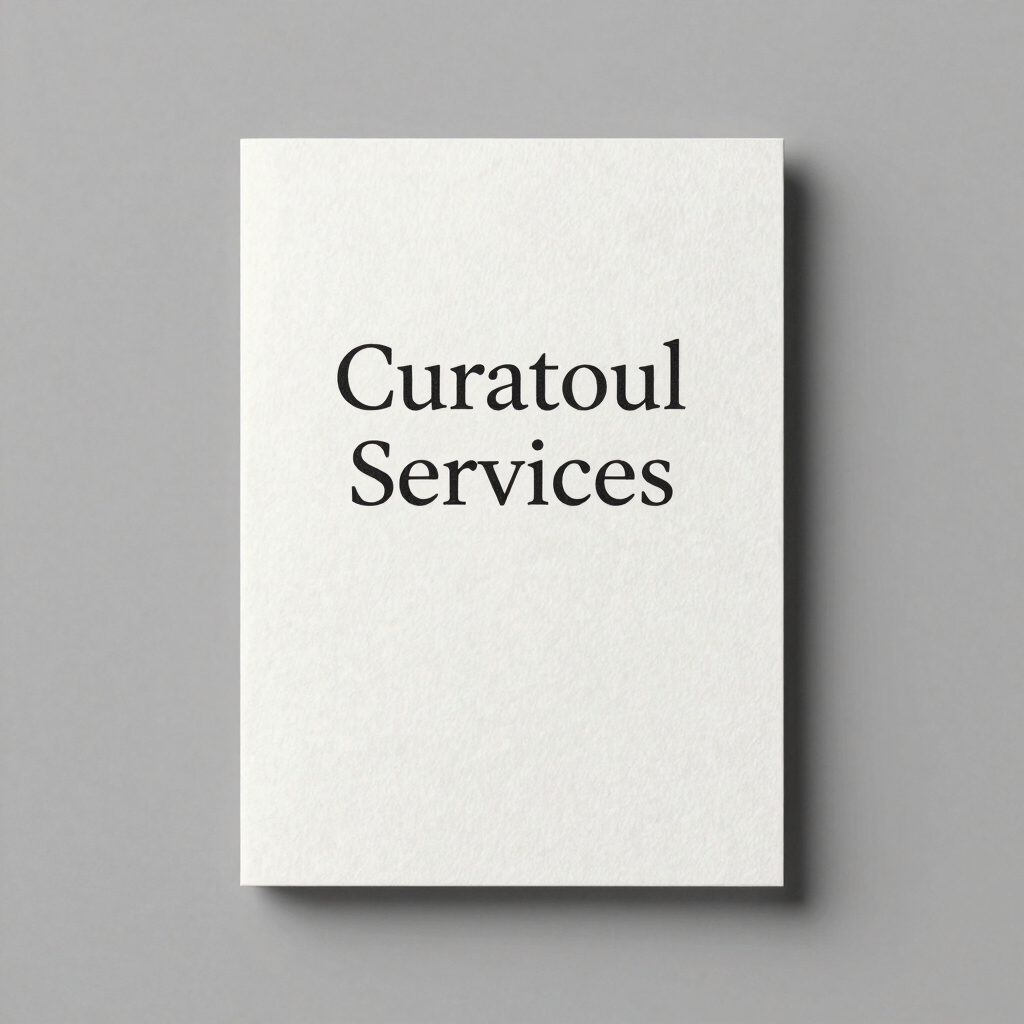 Curatorial Consultation Session