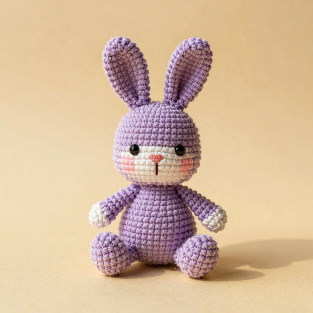 Amigurumi Conejito Lavanda