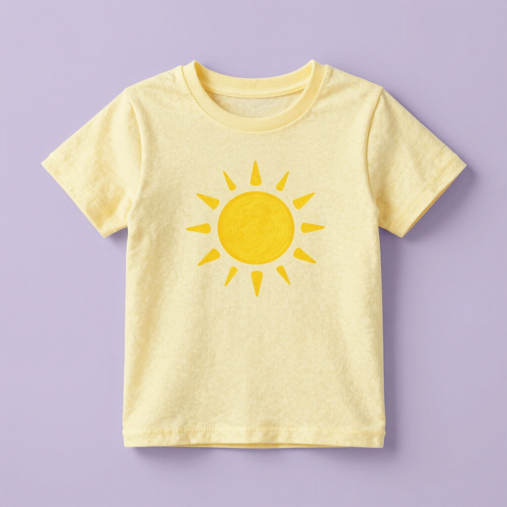 Playera de Algodón Sol Radiante