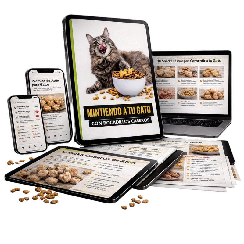 Snacks para tu gato