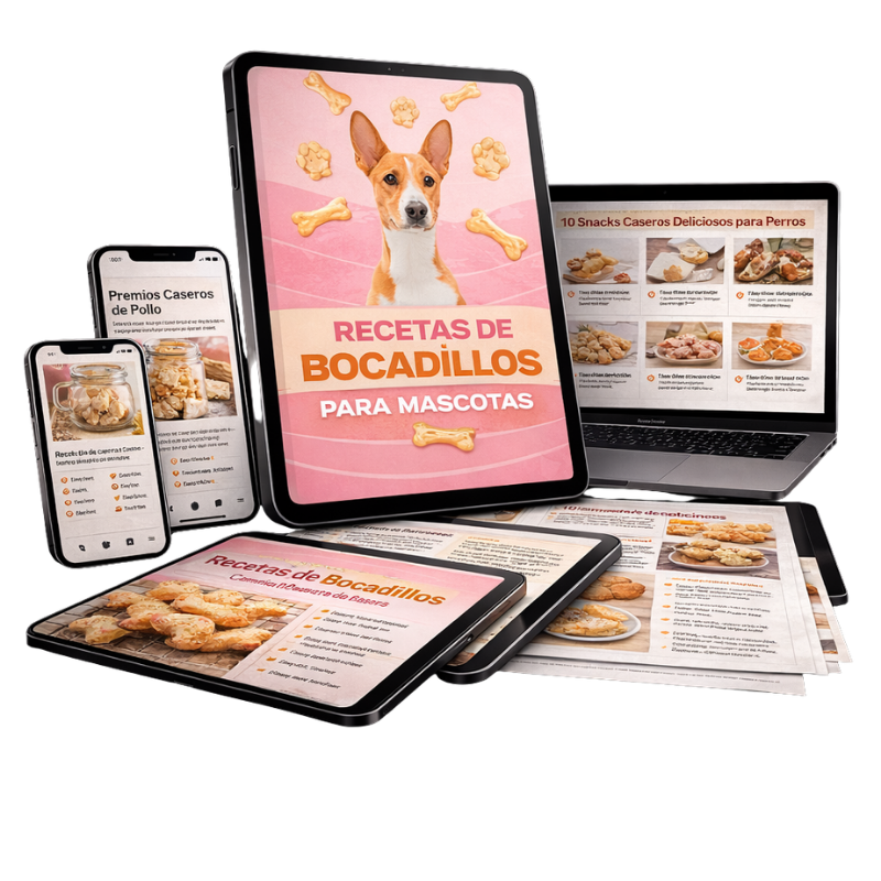 Recetas de snacks para mascotas