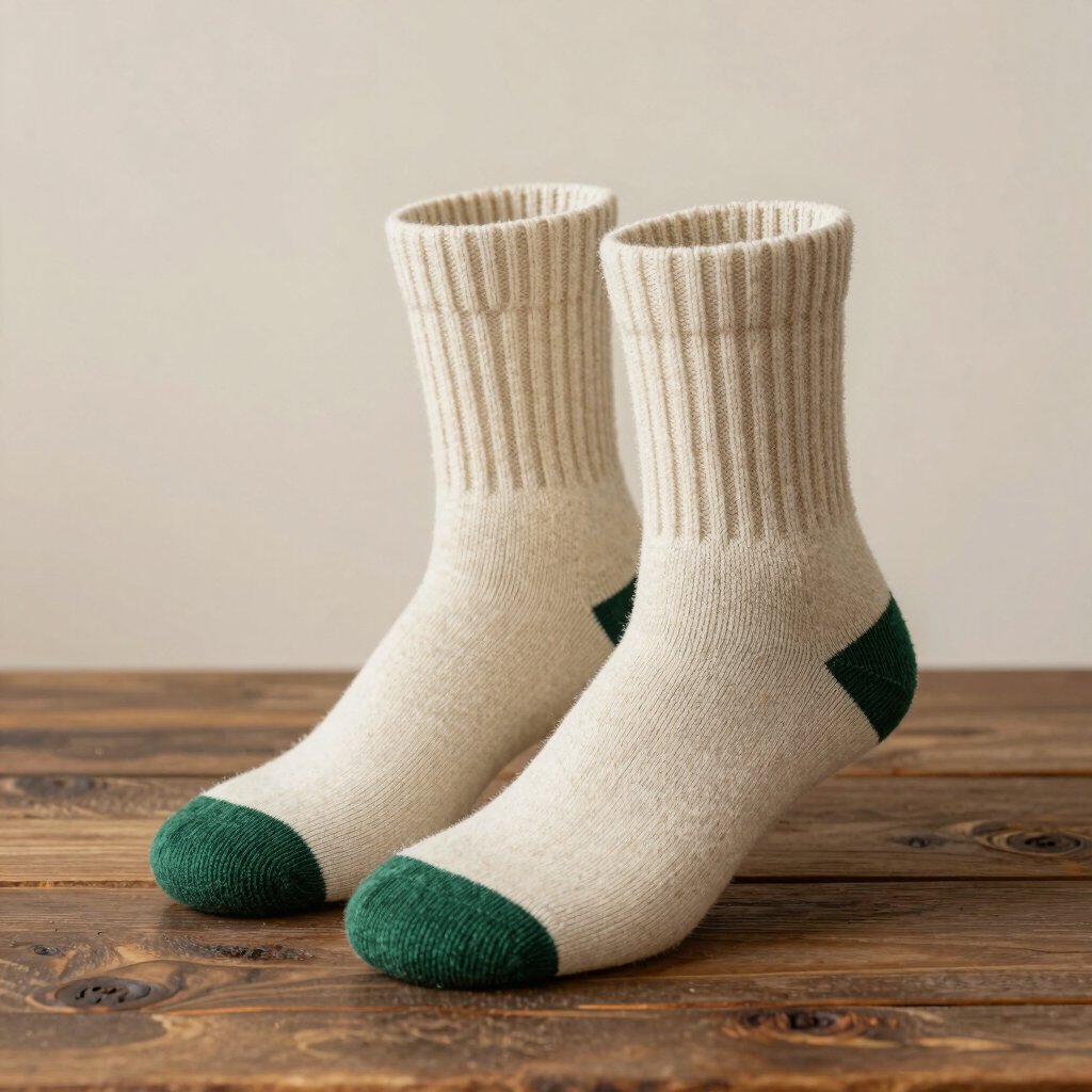 Cozy Cabin Wool Reading Socks