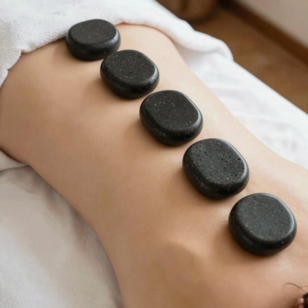 Heated Volcanic Stone Therapy