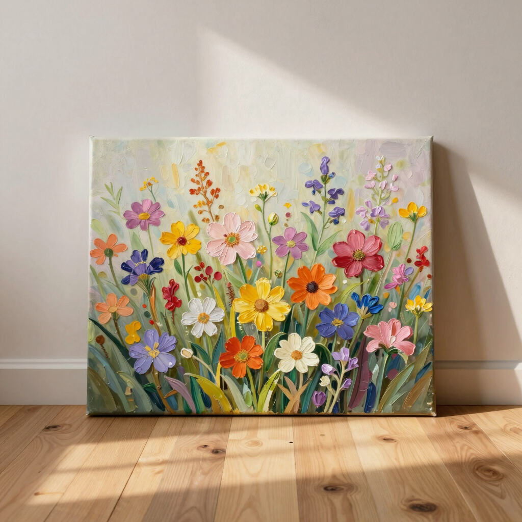 Wildflower Meadow Canvas Print