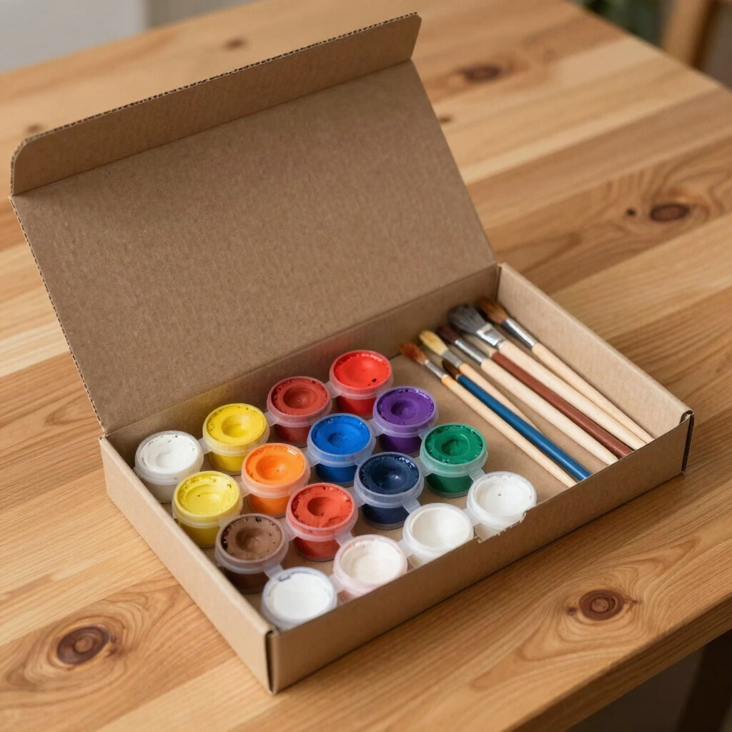 Little Artist Eco Clay and Paint Kit