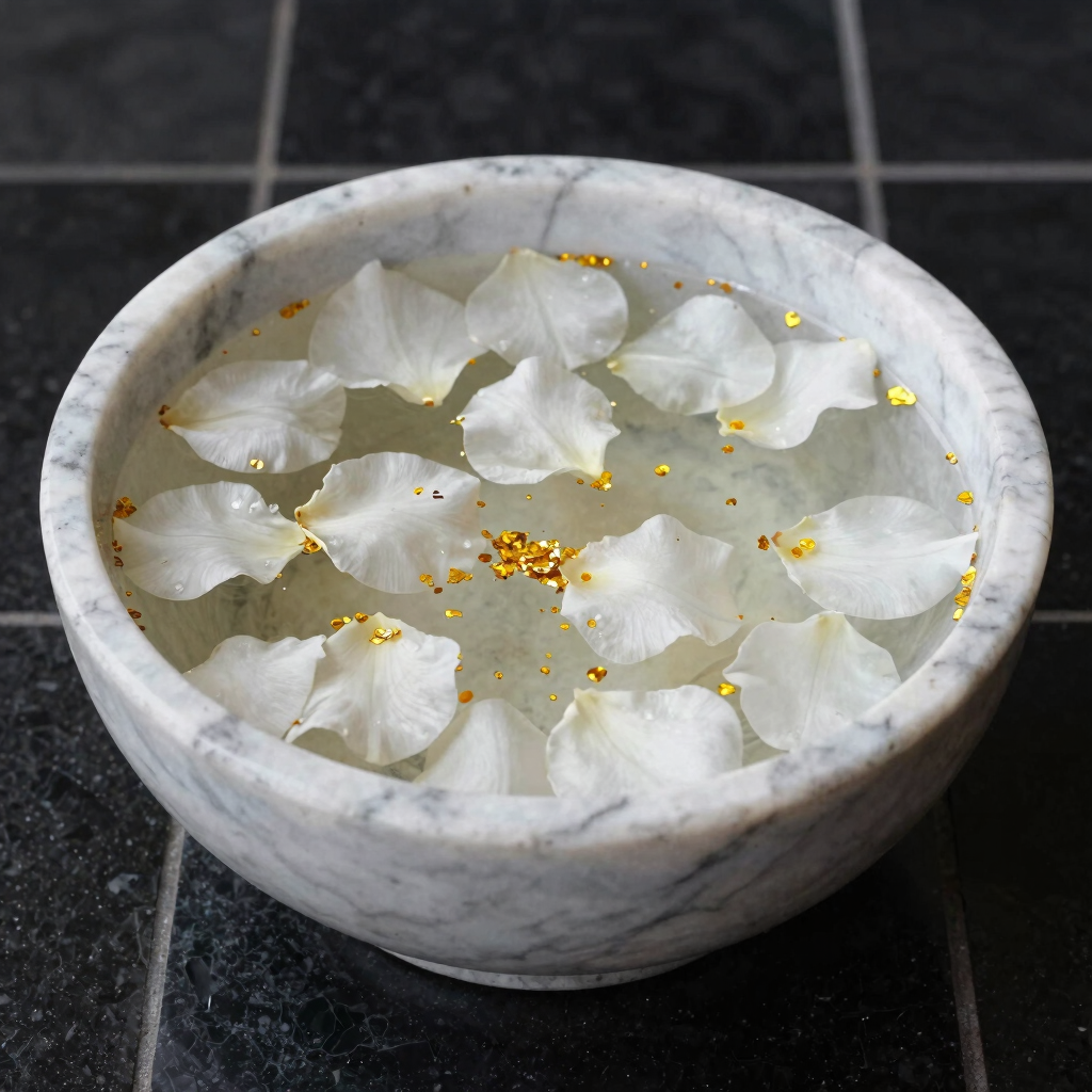 Luxe Gold-Flake Spa Pedicure