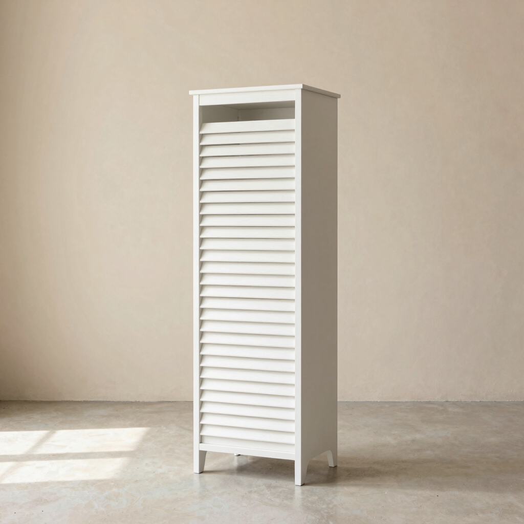 Linea Tall Slatted Linen Tower