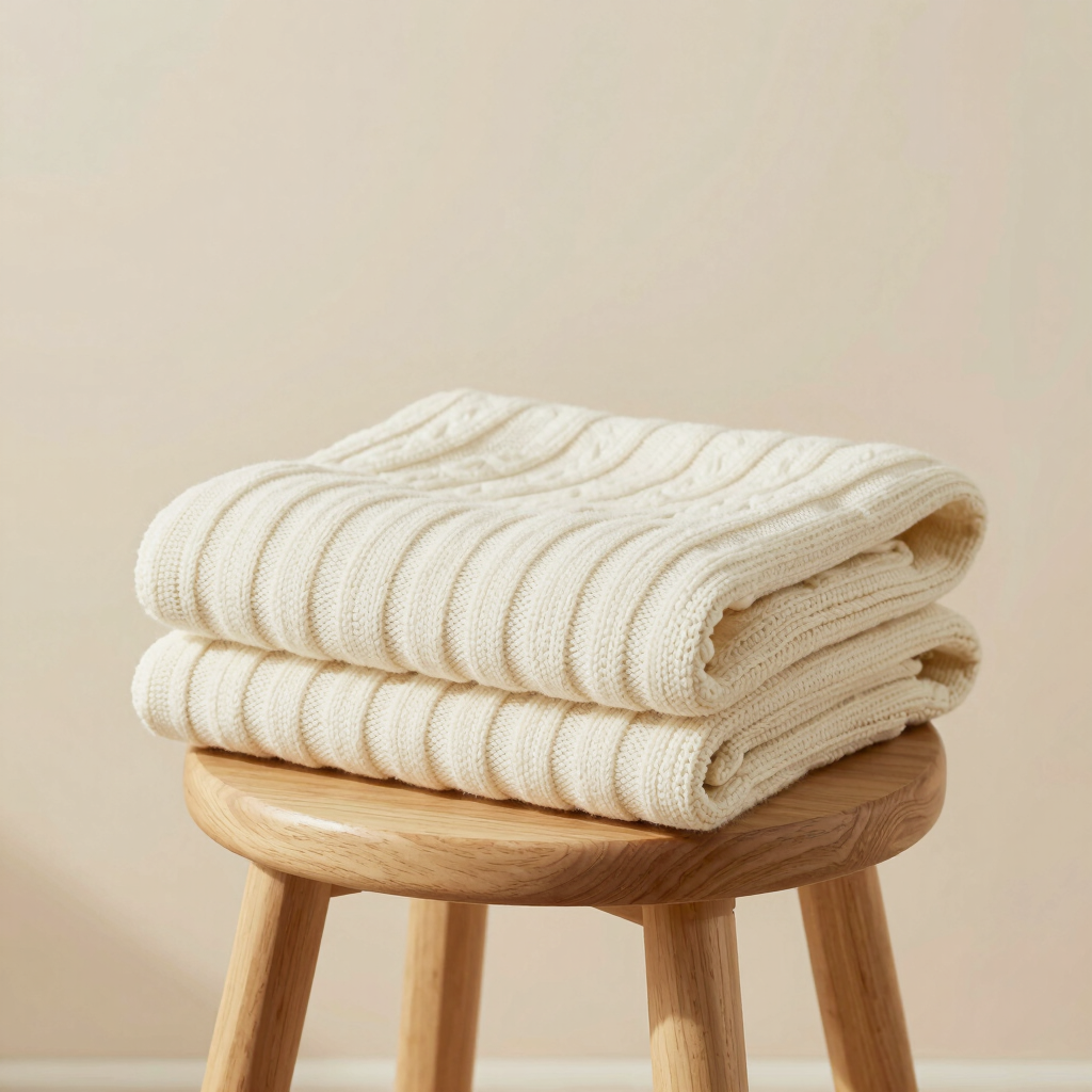 The Dreamer Heirloom Knit Blanket