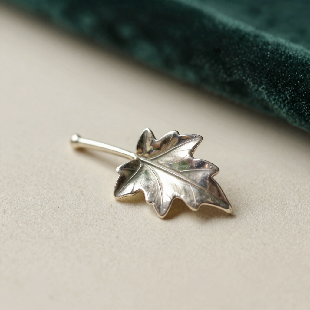 Sterling Silver Ivy Leaf Brooch