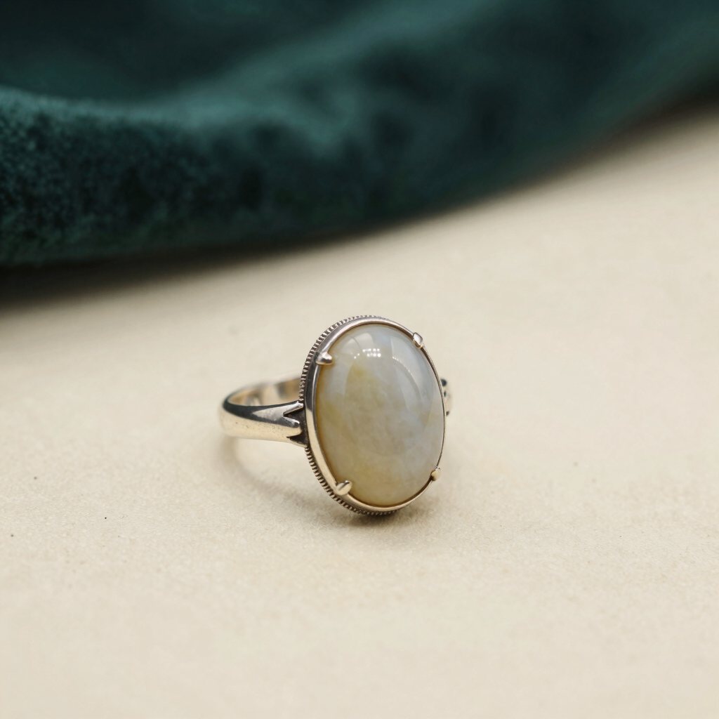 1940s Art Deco Onyx Ring