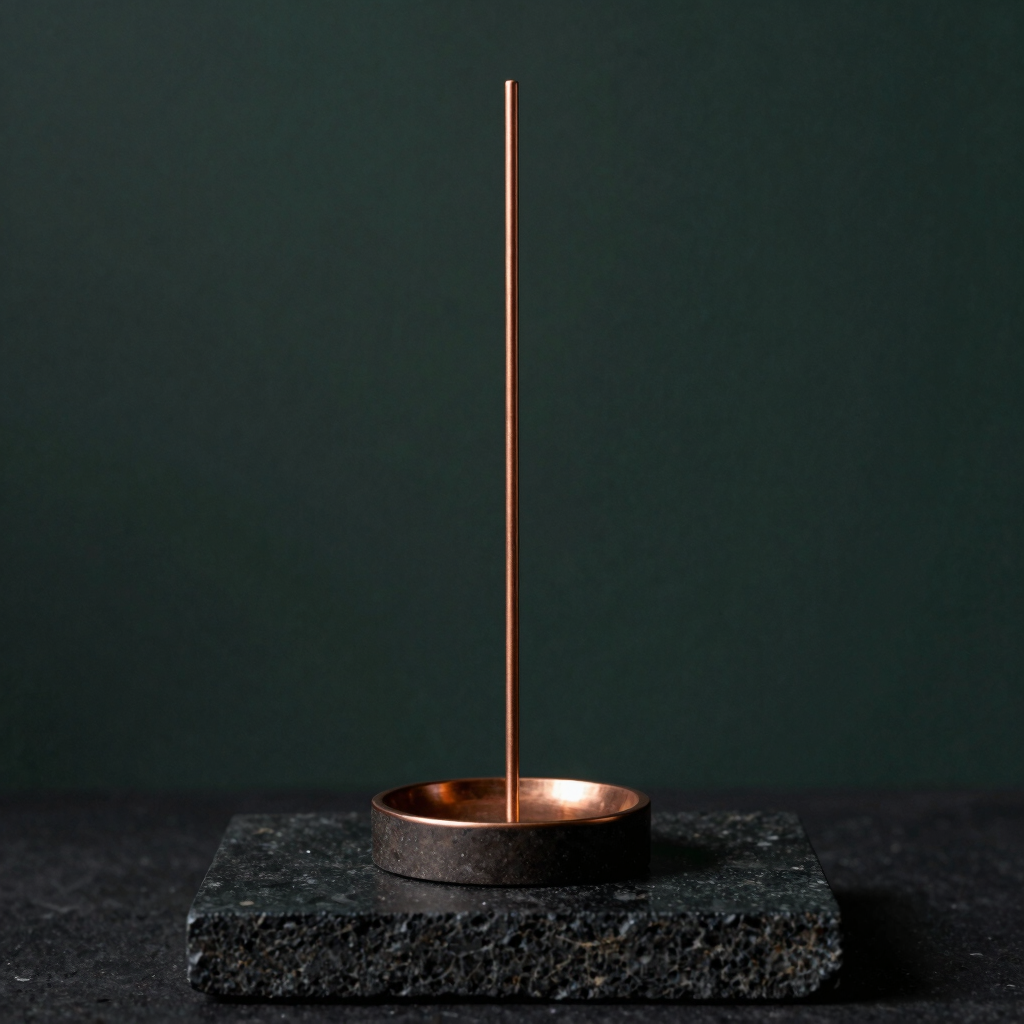 Raw Copper Incense Burner
