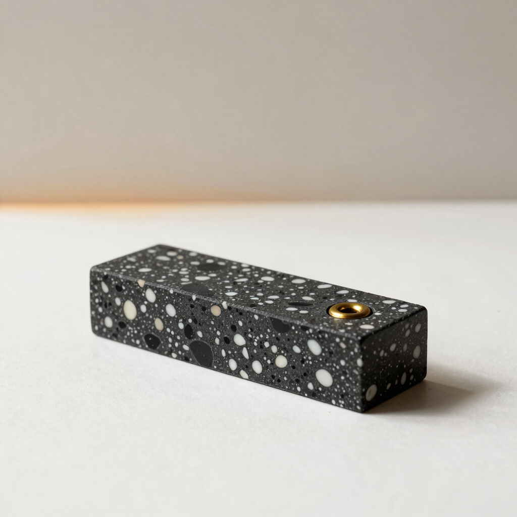Terrazzo Block Incense Burner