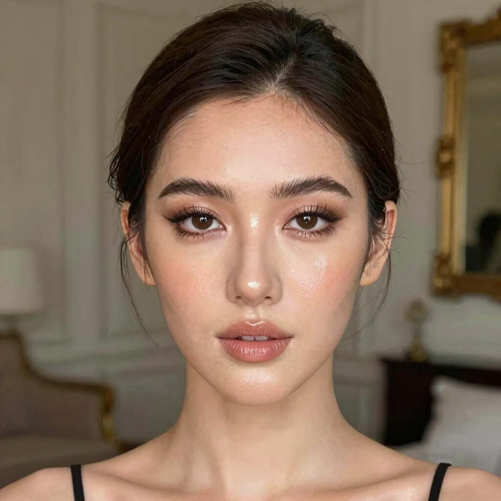 Luminous Party Glow Makeup
