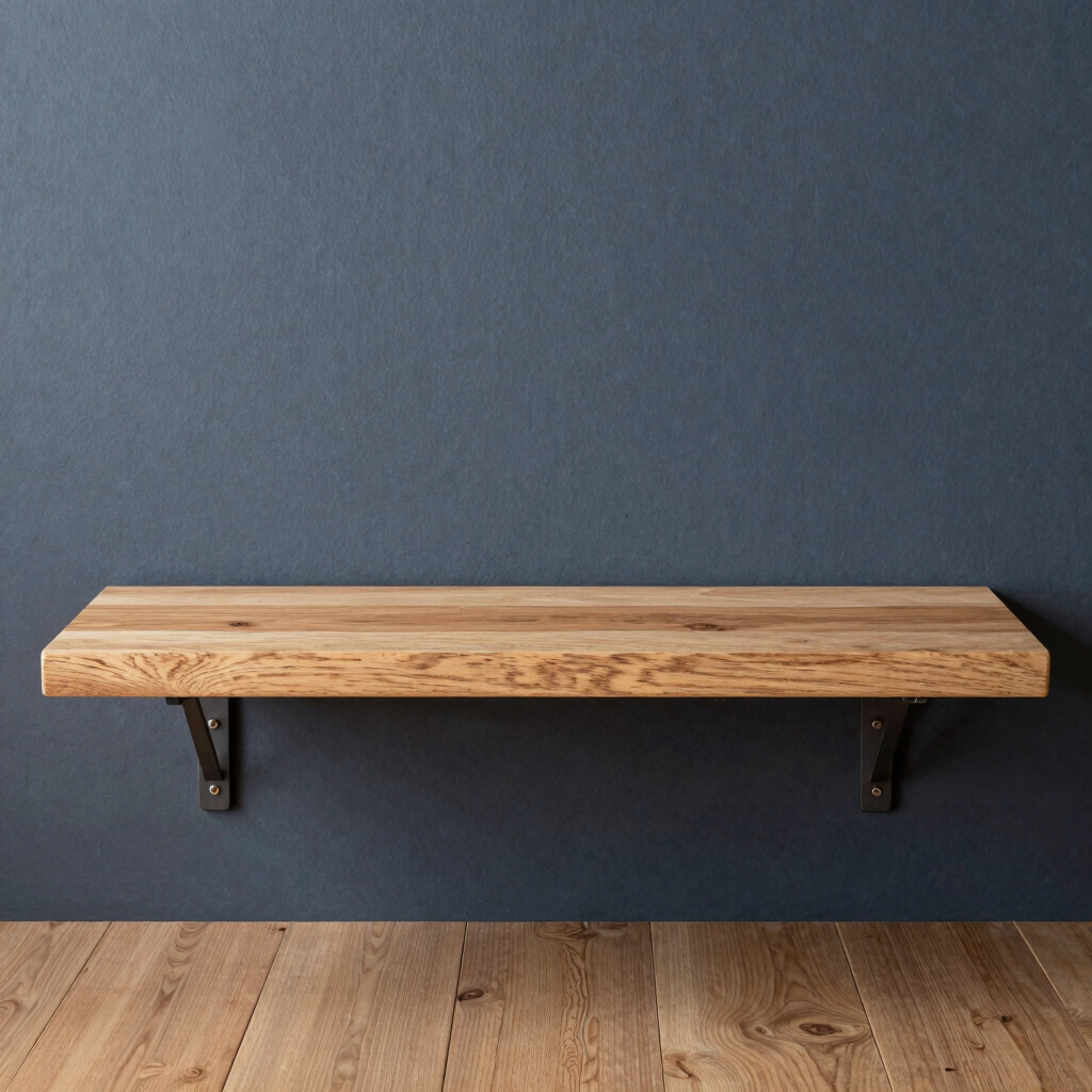 Timber Ledge Heavy-Duty Wall Shelf